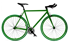 700C fixed gear bicycle